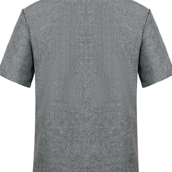 MEN Summer Fashion Short Sleeve Shirt - Picture 5 of 8